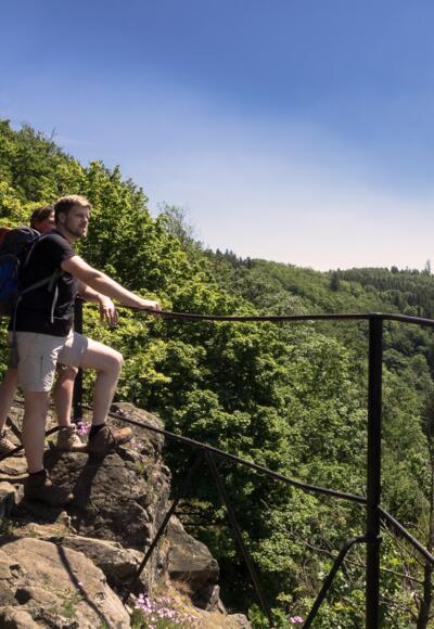 Am Aussichtspunkt König David