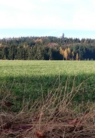 Markierungszeichen am Weg