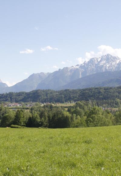 Blick auf den hohen Göll