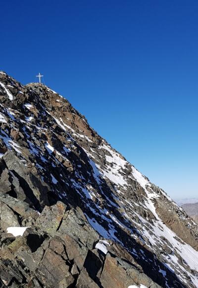 Der Gipfel ist nicht mehr weit