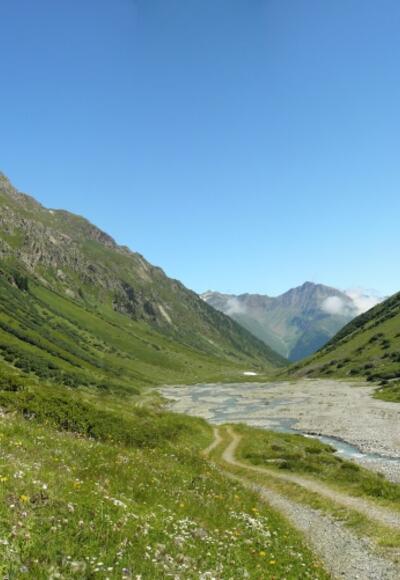 Laraintal - Blick nach Norden