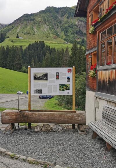 Wanderstartplatz Schröcken