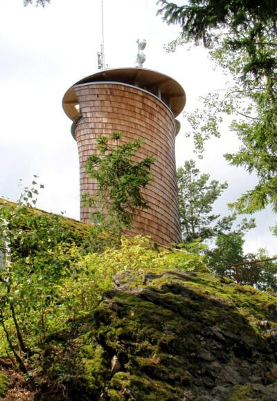 Aussichtsturm ca. 800 m