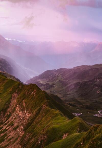 Höfergrat Blick Richtung Warth