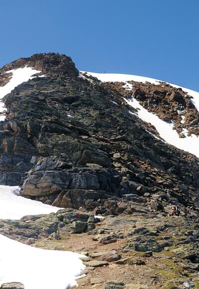 Furglergipfel vom Nordgrat aus gesehen