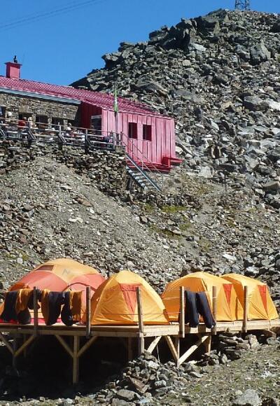 Glungezerhütte Base Camp