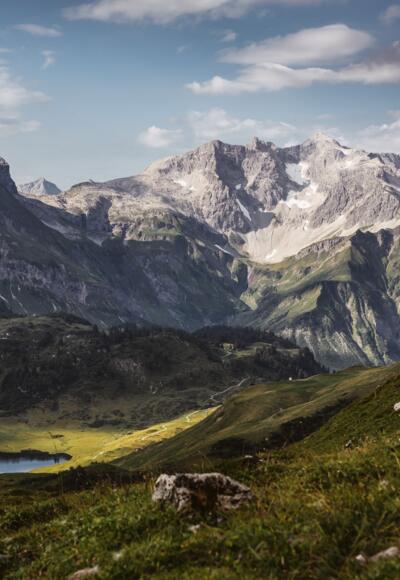 Die Braunarlspitze, höchster Berg im Bregenzerwald