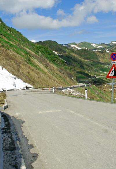 Furkajoch Passstraße Damüls