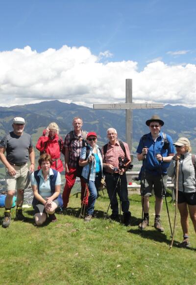Gipfelsieg auf der Mittersiller Platte