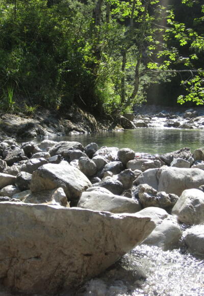 Unterwegs rund um den Hausberg
