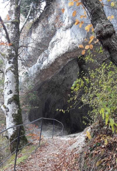 Das erste Ziel ist erreicht... die Tischoferhöhle