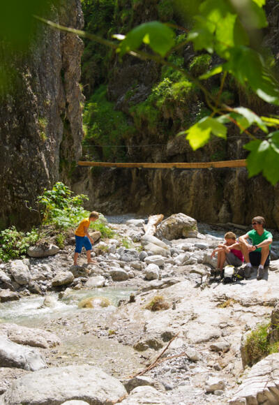 Grießbachklamm Bachbett
