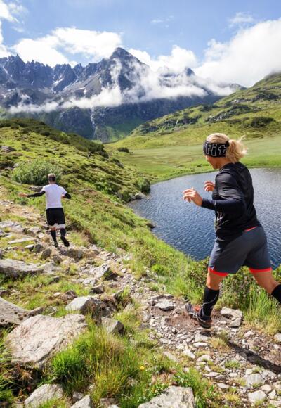 Panorama Strecke Montafon Arlberg Marathon