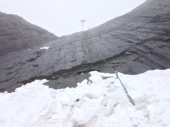 Neue Versicherung am Langtaler Joch (Ötztal-seitig)