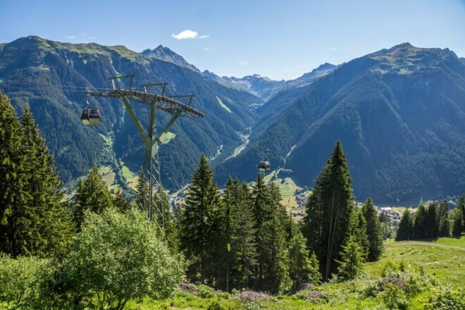 Panoramablick von der Versettlabahn