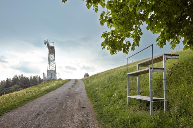 Station mit Ausblick