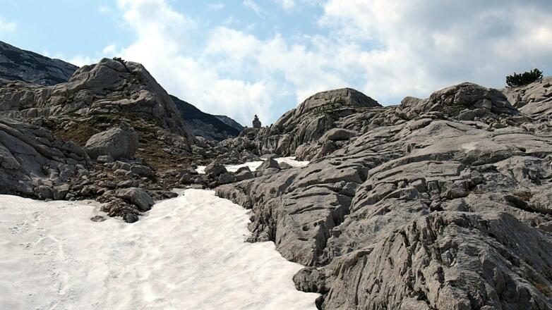 weglose Abkürzung mit Steinmandln ~1730m