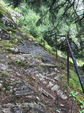 Seilversicherte Stelle