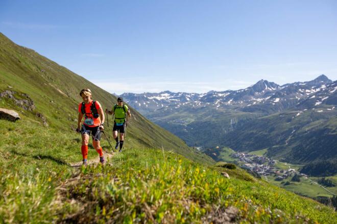 Blick nach Obergurgl und das Timmelsjoch