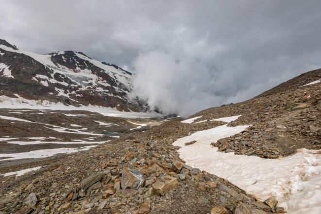 Da kommt es schon, das schlechte Wetter.