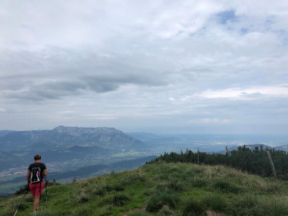 Blick auf die umliegende Bergwelt 