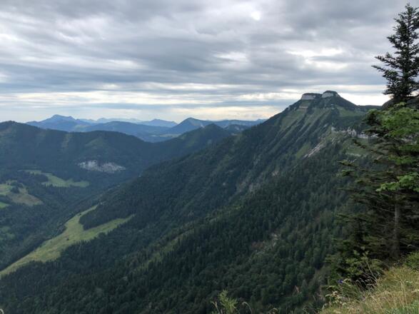 Blick auf die Osterhorngruppe