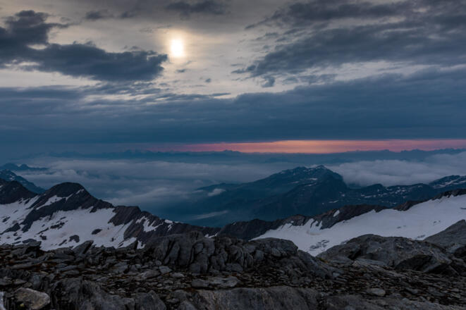 Blick nach Südtirol.