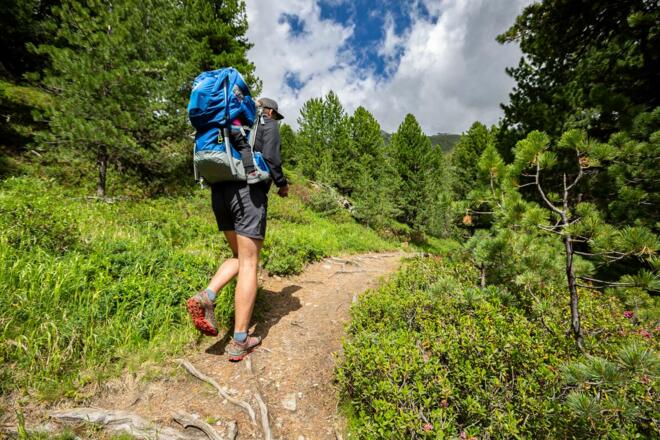 Tolle Wege, die auch mit &quot;schwerem Rucksack&quot; gut gehen.