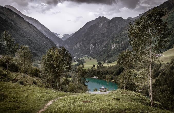 Blick auf den Klammsee