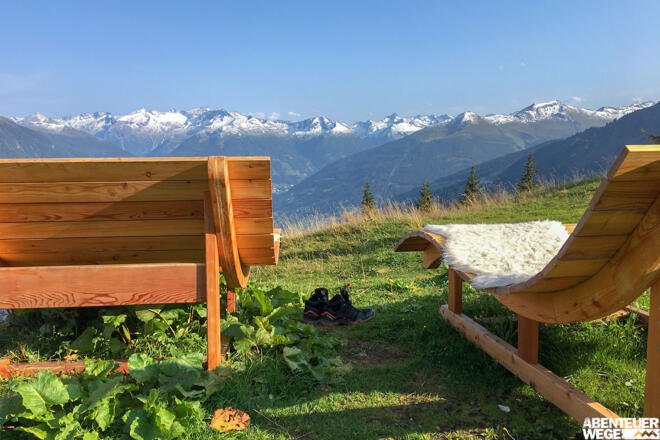 Wanderung von der Strohlehenalm zur Biberalm.