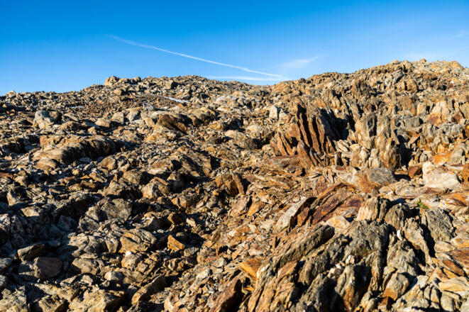 Urgestein in seiner ursprünglichen Form