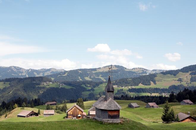 Auf dem Käseweg durch das Vorsäß Egg-Schetteregg