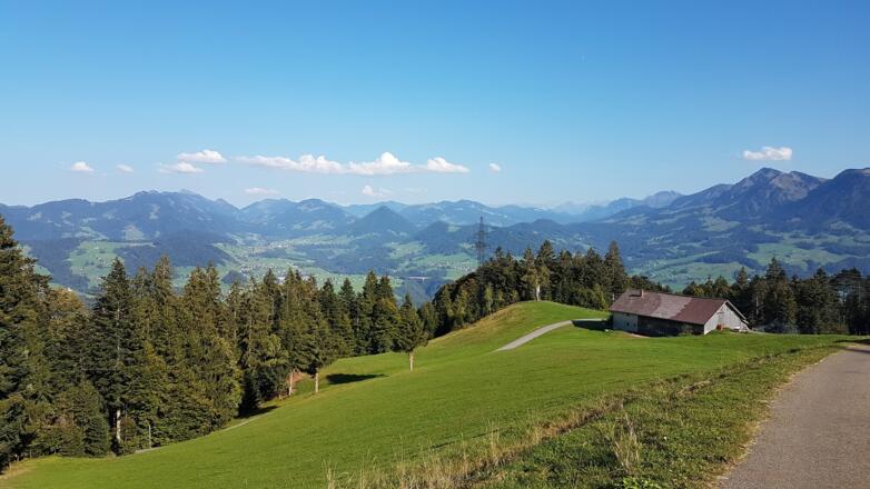 Schöner Ausblick auf dem Brüggelekopf