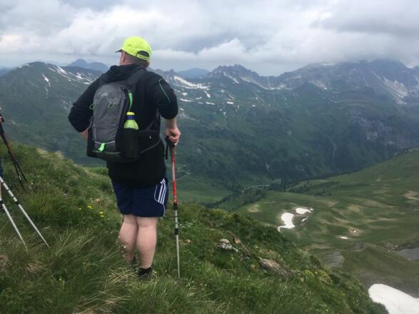 Blick auf die Hohen Tauern 