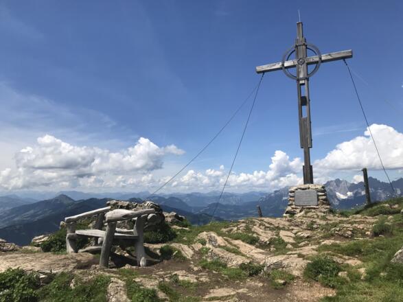 Gipfelkreuz des Kitzbüheler Horns