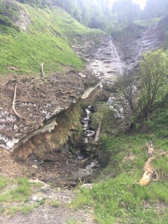 Weg zur Sticklerhütte 