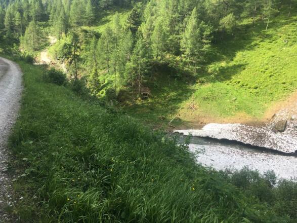 Weg zur Sticklerhütte 