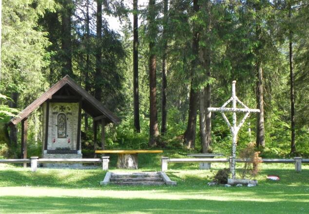 Barbarakapelle am Truppenübungsplatz Hochfilzen