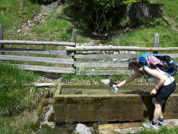 Beim Abstieg von der Einsiedelei