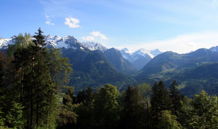 Blick ins Brandnertal