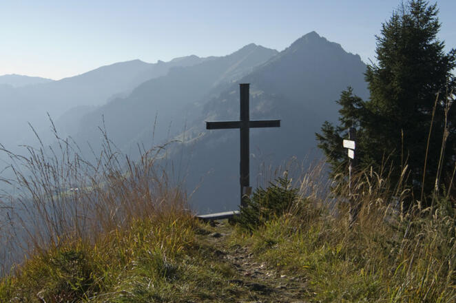 Gipfelkreuz Gopfberg
