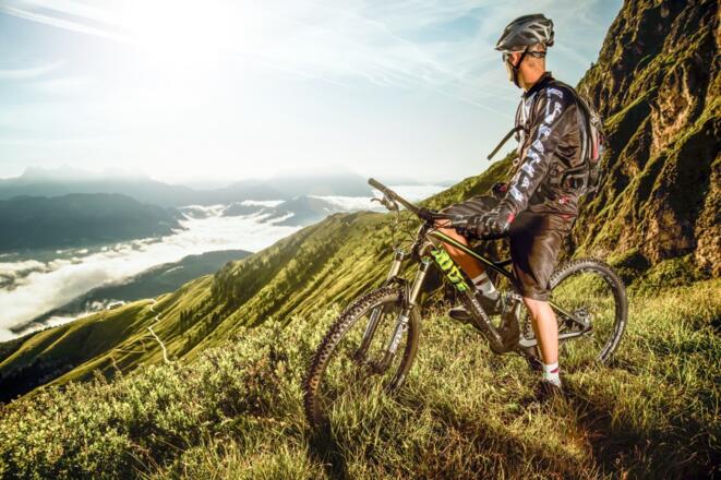 Während der Tour genießt man ständig den tollen Ausblick.