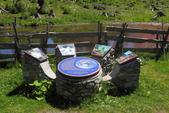 Ruheplatz vor der Hirschgrubenalm