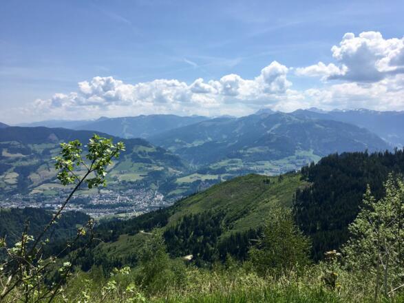 Aussicht hoch über St. Johann