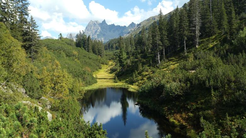 Schwarzsee im hinteren Silbertal