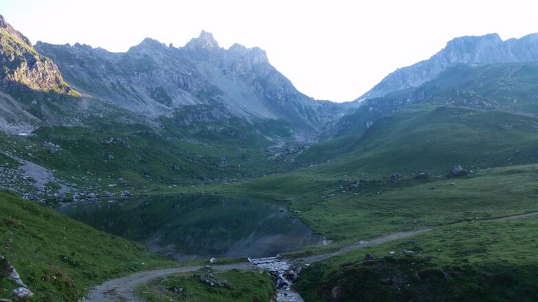 nach dem Zaunersee links abbiegen