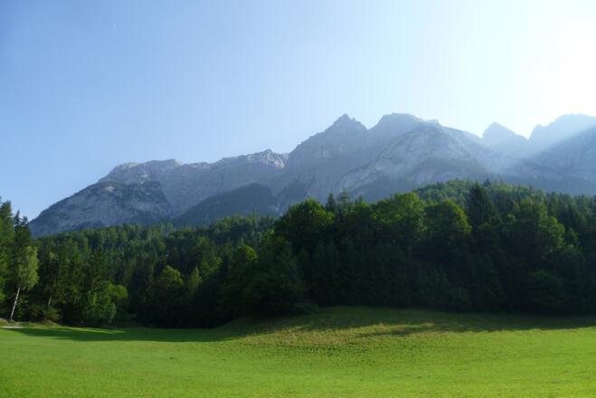 Blick auf den Hochkönig