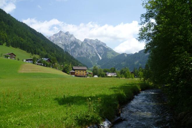 Ankunft in Werfenweng