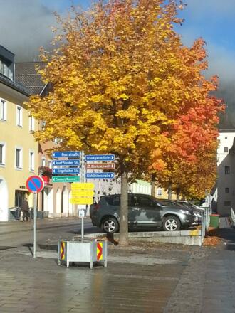 Wegweiser zum Prüllweg