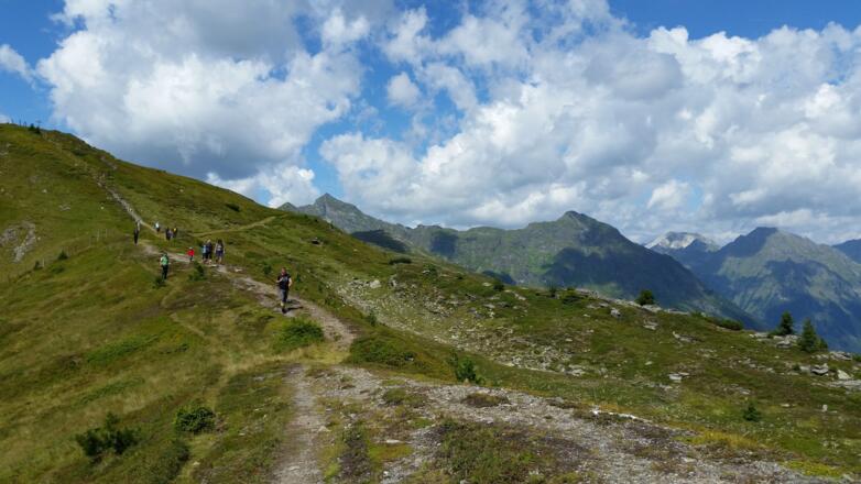 Auf den Weg zur Fanninghöhe
